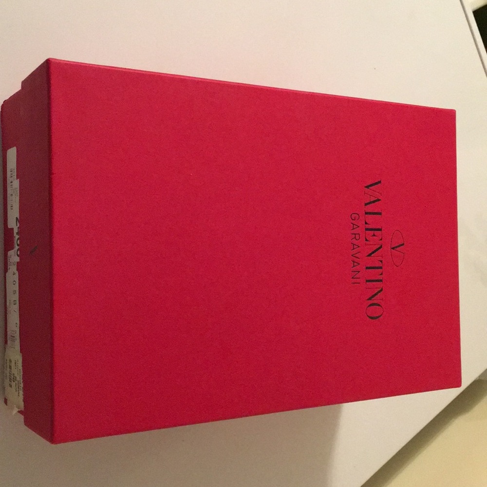 3 Original Valentino Female Shoe Boxes Shoe Size 9